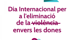Benito Menni CASM ens adherim a la celebració del Dia internacional per a l'eliminació de la violència envers les dones
